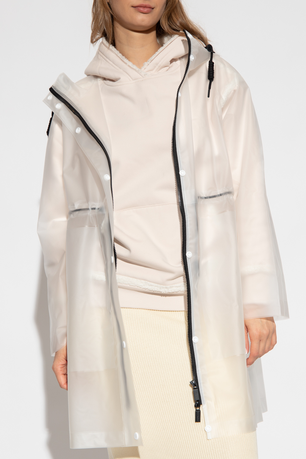 Hunter transparent raincoat hotsell